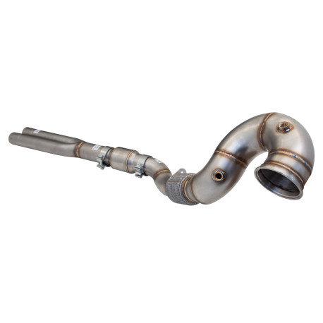 Down pipe, dump pipe 4"-3" Downpipe with High-Flow Catalytic Converter (track only) | race-shop.si