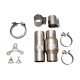 Down pipe, dump pipe 4"-3" Downpipe with High-Flow Catalytic Converter (track only) | race-shop.si
