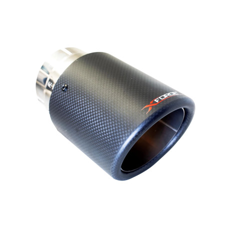 Izpušni sistemi XFORCE 4" Carbon Fibre Tips (for Xforce system only, will not fit OEM) for TOYOTA YARIS 2021- GR | race-shop.si