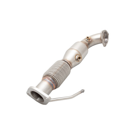 Down pipe, dump pipe 2.5" Downpipe with High-Flow Catalytic Converter (track only) for KIA CERATO 2019- GT | race-shop.si