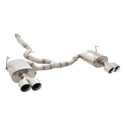 3" Cat-Back System with Oval Mufflers (STREET SYSTEM) for SUBARU IMPREZA 2011-2014 WRX SEDAN (G3) S2