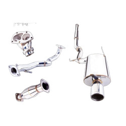 XForce 3" Turbo-Back System (track only) for MITSUBISHI LANCER 2001-2007 EVO 7, 8, 9