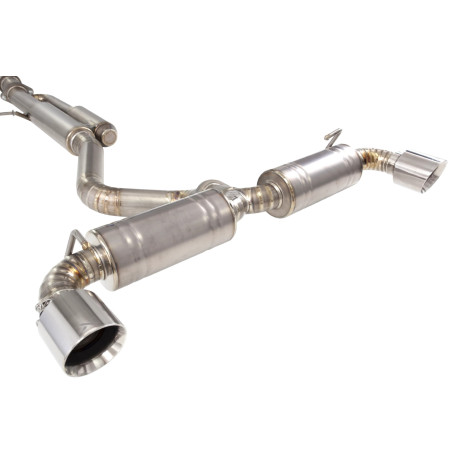 Izpušni sistemi XFORCE 3" Cat-Back System, Titanium for TOYOTA YARIS 2021- GR | race-shop.si