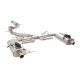 Izpušni sistemi XFORCE 3" Cat-Back System with Varex Mufflers for SKODA OCTAVIA RS NX 2020- | race-shop.si