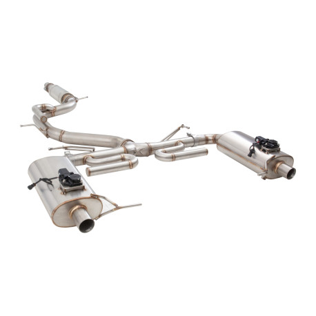 Izpušni sistemi XFORCE 3" Cat-Back System with Varex Mufflers for SKODA OCTAVIA RS NX 2020- | race-shop.si