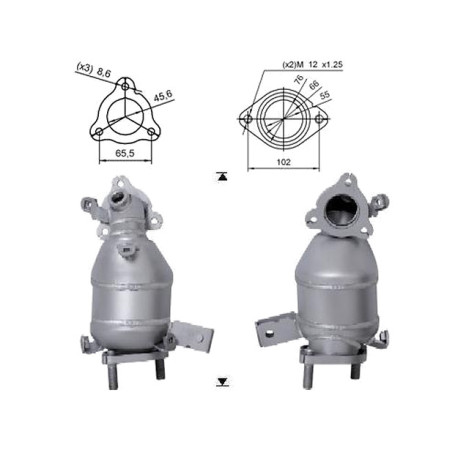 Direc fit CAT in DPF Magnaflow Magnaflow Catalytic Converter for KIA | race-shop.si