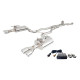 Izpušni sistemi XFORCE XForce 2.5" Twin Cat-Back System + Varex Mufflers | race-shop.si
