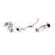 Izpušni sistemi XFORCE 3" Turbo-Back System with Varex Muffler for MITSUBISHI LANCER 2001-2007 EVO 7, 8, 9 | race-shop.si