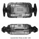 Direc fit CAT in DPF Magnaflow Magnaflow Catalytic Converter for KIA | race-shop.si