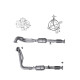 Direc fit CAT in DPF Magnaflow Magnaflow Catalytic Converter for LADA | race-shop.si