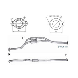 Magnaflow Catalytic Converter for LEXUS