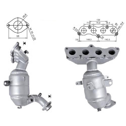 Magnaflow Catalytic Converter for MAZDA