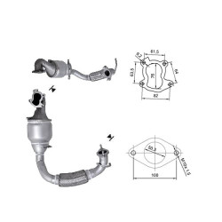 Magnaflow Catalytic Converter for MAZDA