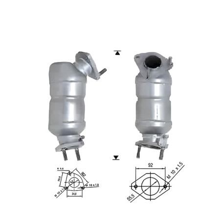 Direc fit CAT in DPF Magnaflow Magnaflow Catalytic Converter for MAZDA | race-shop.si