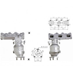 Magnaflow Catalytic Converter for MAZDA