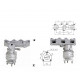 Direc fit CAT in DPF Magnaflow Magnaflow Catalytic Converter for MAZDA | race-shop.si