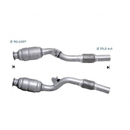 Direc fit CAT in DPF Magnaflow Magnaflow Catalytic Converter for MERCEDES | race-shop.si