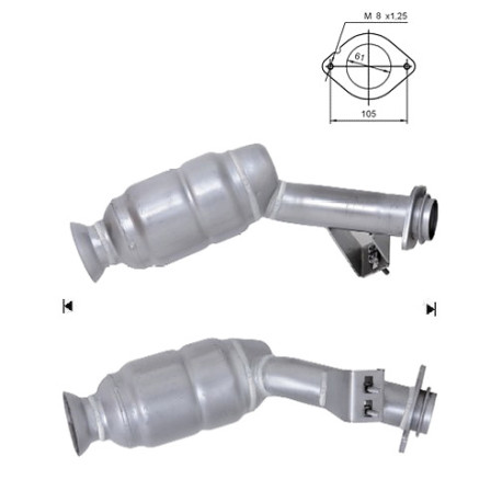 Direc fit CAT in DPF Magnaflow Magnaflow Catalytic Converter for MERCEDES | race-shop.si