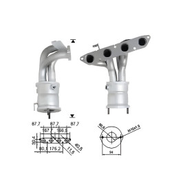 Magnaflow Catalytic Converter for MG ROVER