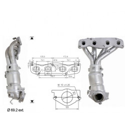 Magnaflow Catalytic Converter for NISSAN