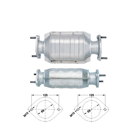 Direc fit CAT in DPF Magnaflow Magnaflow Catalytic Converter for NISSAN | race-shop.si
