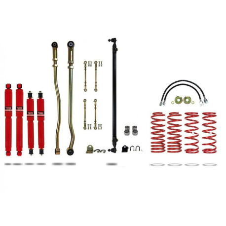 Pedders Pedders 803366 4 Inch Suspension Lift Kit Nissan Patrol, Y61, LWB, ABS fitted EXCEPT 3.0 Di | race-shop.si