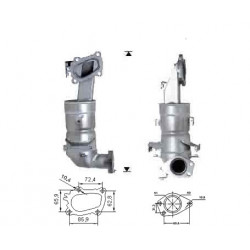Magnaflow Catalytic Converter for NISSAN