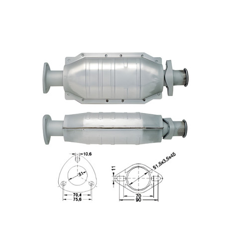 Direc fit CAT in DPF Magnaflow Magnaflow Catalytic Converter for OPEL | race-shop.si