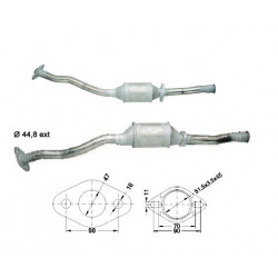 Magnaflow Catalytic Converter for OPEL