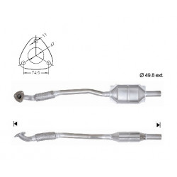 Magnaflow Catalytic Converter for OPEL