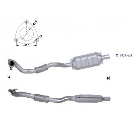 Direc fit CAT in DPF Magnaflow Magnaflow Catalytic Converter for OPEL | race-shop.si