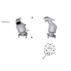 Magnaflow Catalytic Converter for OPEL SAAB