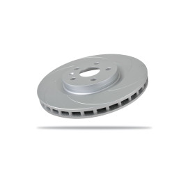Pedders 6702604SGR Slotted Geomet Coated Rotor