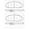 Pedders 6701984 Brake Pads