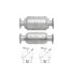 Direc fit CAT in DPF Magnaflow Magnaflow Catalytic Converter for OPEL | race-shop.si