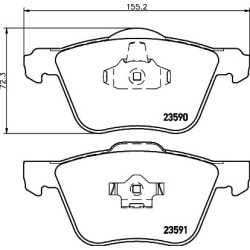 Pedders 6700023 Brake Pads