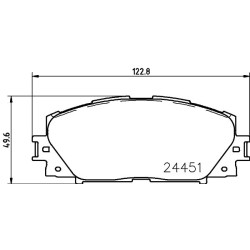 Pedders 6700020 Brake Pads