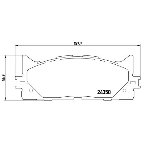 Zavore Pedders Pedders 6700019 Brake Pads | race-shop.si