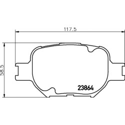 Pedders 6700004 Brake Pads