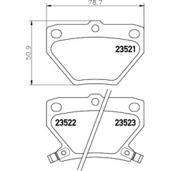 Pedders 6700003 Brake Pads