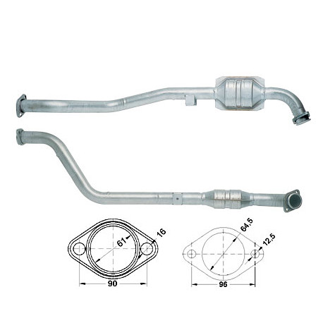Direc fit CAT in DPF Magnaflow Magnaflow Catalytic Converter for OPEL | race-shop.si