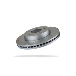 Pedders 6222110SGL Slotted Geomet Coated Rotor