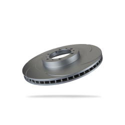 Pedders 6213050SGR Slotted Geomet Coated Rotor