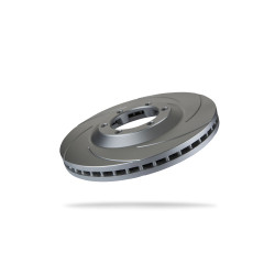 Pedders 6212200SGR Slotted Geomet Coated Rotor