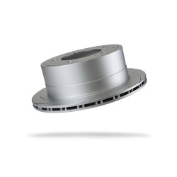 Pedders 6212040SGL Slotted Geomet Coated Rotor