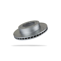 Pedders 6208450SGL Slotted Geomet Coated Rotor