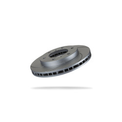 Pedders 6206810SGL Slotted Geomet Coated Rotor