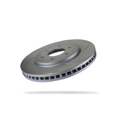 Pedders 6205920SGR Slotted Geomet Coated Rotor