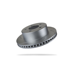 Pedders 6204160SGL Slotted Geomet Coated Rotor