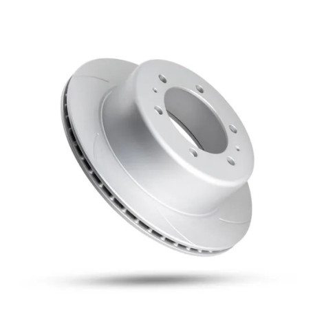 Zavore Pedders Pedders 6200015SGR Slotted Geomet Coated Rotor | race-shop.si